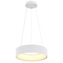 Globo 15924W LED závěsné stropní svítidlo KEMP  | 45W integrovaný LED zdroj | 1800lm | 2700/4000/6000K | bílá