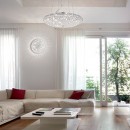 Ideal Lux 087986 závěsné stropní svítidlo King Oro 7x40W|G9 - zlatá