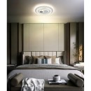 Globo 41005 LED přisazené stropní svítidlo KRISWALL  | 48W integrovaný LED zdroj | 3450lm | 2700/4000/6000K | bílá