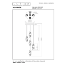 Lucide L134963602 LED závěsné stropní svítidlo KLIGANDE  | 5x8W integrovaný LED zdroj | 5x520lm | 2700K