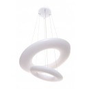 LED závěsné stropní svítidlo - lustr Ledko Donut 104W -> odpovídá 590W