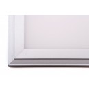 LED přisazené nástěnné a stropní svítidlo Ledko 40W -> odpovídá 300W  - stříbrná