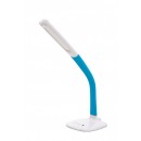 LEDKO 00095 LED pracovní lampička 1x8W | 400lm | 3000-6000K - mdrá