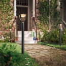 Philips 15473/30/16 LED venkovní lampa Robin 1x4,5W | 430lm | 2700K | IP44 - černá