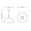 Philips 40907/38/16 LED závěsné stropní svítidlo Rye 1x4,5W|2700K