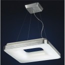 LED Ledko Pesseto závěsné stropní svítidlo 43W (280W), barva hliník