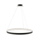 Zuma Line LA0721/1-BK LED závěsné stropní svítidlo CIRCLE | 50W integrovaný LED zdroj