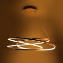 Zuma Line MD7360-1A-3GT LED závěsné stropní svítidlo CHOLET | 56W integrovaný LED zdroj | 3000K