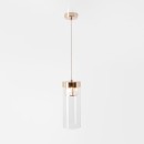 Zuma Line P0389-01D-F7AC závěsné stropní svítidlo GEM | 28W G9