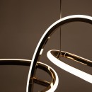 Zuma Line MD7361-5A-EGT LED závěsné stropní svítidlo CHOLET | 56W integrovaný LED zdroj | 3000K