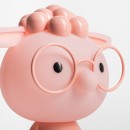 Zuma Line KDR-612-PK LED stolní lampička Sheep | 3W integrovaný LED zdroj | 40000K