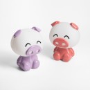 Zuma Line KDR-603B-PE LED stolní lampička Piggy | 3W integrovaný LED zdroj | 40000K