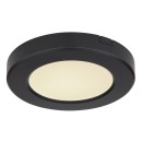 Globo 12379-6B LED stropní svítidlo Lasse 1x6W | 400lm | 3000-4000-6500K - černá
