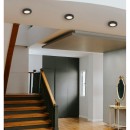 Globo 12379-6B LED stropní svítidlo Lasse 1x6W | 400lm | 3000-4000-6500K - černá