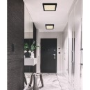 Globo 12380-18B LED stropní svítidlo Lasse 1x18W | 1400lm | 3000-4000-6500K - černá, opál