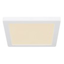 Globo 12380-18W LED stropní svítidlo Lasse 1x18W | 1500lm | 3000-4000-6500K - bílá, opál