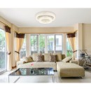 Globo 67387-60D LED přisazené stropní svítidlo LAUREL  | 60W integrovaný LED zdroj | 4900lm | 2700-6000K | dálkové ovládání | stmívač | chrom