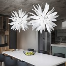 Ideal Lux 112299 přisazené stropní svítidlo Leaves 6x40W|G9 - bílé