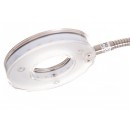 LEDKO 00224 LED stojací lampa 1x5W | 400lm | 3000K - chrom