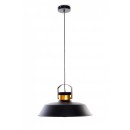 LEDKO 00233 závěsné stropní svítidlo 1x60W | E27 - černé