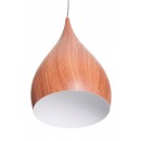 Ledko závěsné stropní osvětlení E27 60W, imitace dřeva