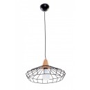 LEDKO 00254 závěsné stropní svítidlo 1x60W | E27- černé