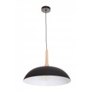 Ledko závěsné stropní svítidlo E27 60W, kombinace se dřevem