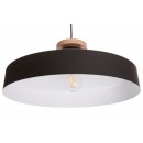 Ledko závěsné stropní svítidlo E27 60W, černé