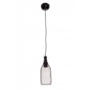 závěsné drátěné svítidlo Ledko E27 60W - černé