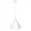 závěsné kovové svítidlo Ledko E27 60W - bílé