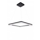 LEDKO 00287 LED závěsné stropní svítidlo Ondaren Quadro 1x60W | 3080lm | 3000K - černá