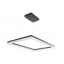 LEDKO 00281 LED závěsné stropní svítidlo Ondaren Quadro 1x30W | 2100lm | 3000K - černá