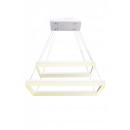 LEDKO 00285 LED závěsné stropní svítidlo Ondaren Quadro 1x55W | 3850lm | 3000K - bílá