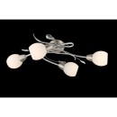 Globo 60209-4 přisazené stropní svítidlo Lilly 4x40W | E14 - chrom, matný nikl, opál