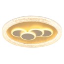 Globo 48476-40R LED přisazené stropní svítidlo LORAINE  | 40W integrovaný LED zdroj | 3930lm | 3000K | zlatá