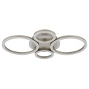Globo 48039-40CO LED přisazené stropní svítidlo LORETTA  | 40W integrovaný LED zdroj | 2646lm | 3000/4000/6000K | hnědá