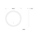Globo RIVAS 84035 LED nástěnné svítidlo | 10W LED | 518lm