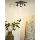 Lucide 05913/19/36 LED stropní bodové svítidlo Conni 4x5W | GU10 | 1280lm | 3000K - šedá