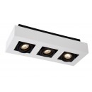 Lucide 09119/15/31 LED stropní svítidlo Xirax 3x5W | GU10 | 960lm | 3000K - bílá