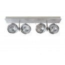 Lucide 09988/48/12 LED stropní bodové svítidlo Spectrum 4x12W | G53 | 2400lm | 2700K - chrom