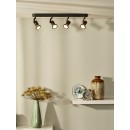 Lucide 11903/20/30 LED stropní bodové svítidlo Jaster 4x5W | GU10 | 1400lm | 2700K - černá