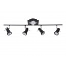 Lucide 12910/20/30 LED stropní bodové svítidlo Brackx 4x5W | GU10 | 1280lm | 3000K - černá