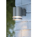 Lucide 14880/05/12 LED venkovní nástěnné svítidlo Basco 1x5W | GU10 | 350lm | 2700K | IP54 - chrom