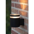 Lucide 14880/05/30 LED venkovní nástěnné svítidlo Basco 1x5W | GU10 | 350lm | 2700K | IP54 - černá