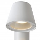 Lucide 14881/70/31 LED venkovní sloupkové svítidlo Dingo 1x5W | GU10 | 320lm | 3000K | IP44 - bílá