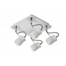 Lucide 16955/20/31 LED přisazené stropní bodové svítidlo Samba 4x4,5W | GU10 | 1280lm | 3000K - bílá