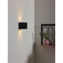 Lucide 17293/02/30 LED stropní svítidlo do koupelny Xia 2x1W | 86lm | 3000K | IP54 - černá
