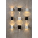 Lucide 17293/02/30 LED stropní svítidlo do koupelny Xia 2x1W | 86lm | 3000K | IP54 - černá