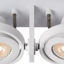 Lucide 17906/10/31 LED stropní bodové svítidlo Landa 2x4,5W | GU10 | 640lm | 3000K - bílá