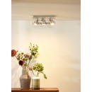 Lucide 17906/15/12 LED stropní bodové svítidlo Landa 3x4,5W | GU10 | 960lm | 3000K - chrom